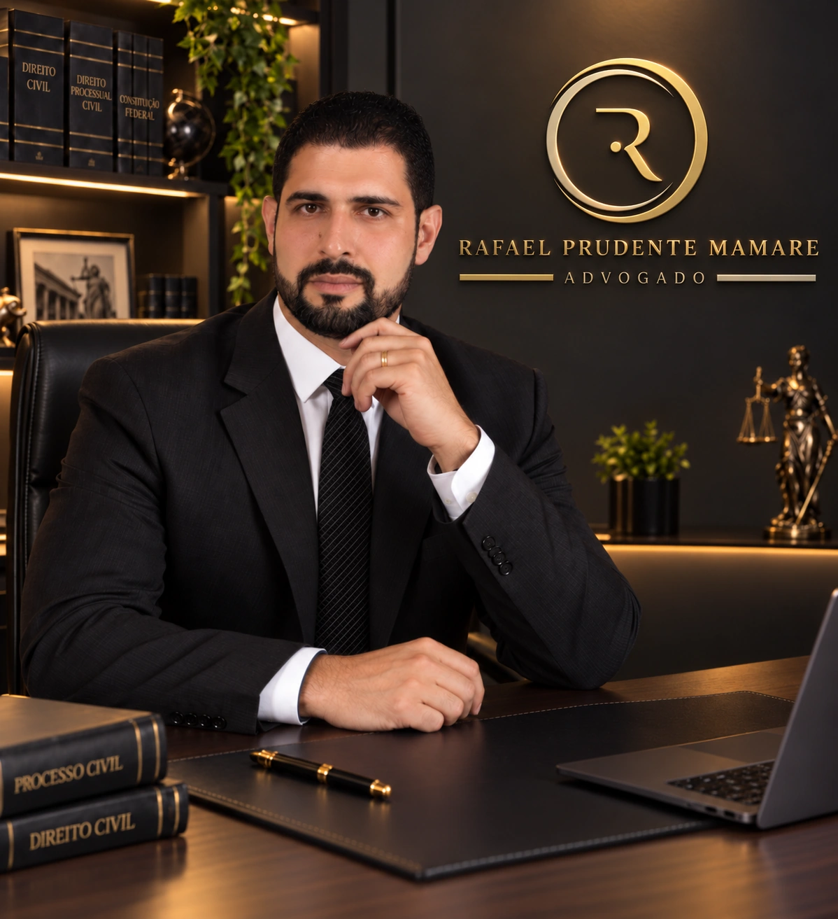 Rafael Prudente Mamare em seu escritório